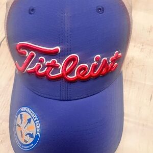 Titleist Golf Cap with Red Accents